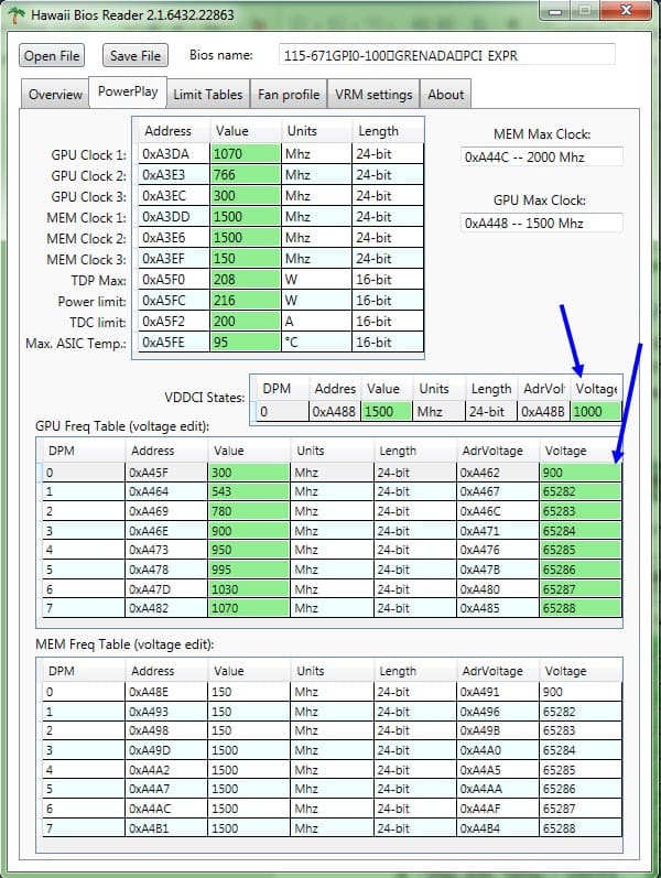 PowerPlay Adjustments